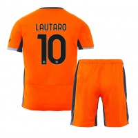 Inter Milan Lautaro Martinez #10 Replica Third Minikit 2023-24 Short Sleeve (+ pants)